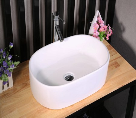 Раковина CeramaLux 9025-1 накладная 