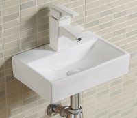 Раковина CeramaLux 9135-1 накладная/подвесная