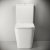 Унитаз-компакт Ceramica Nova Cubic CN1803 с микролифтом, безободковый 