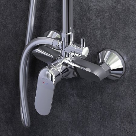 Душевая система AM.PM Sunny F0785C800 Хром 