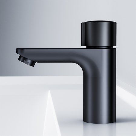 Смеситель для раковины AM.PM X-Joy F85A02522 Черный матовый 