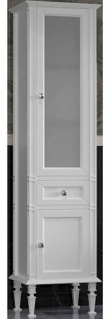 Шкаф пенал Opadiris Кантара 46 R 00-00004354 Белый матовый 