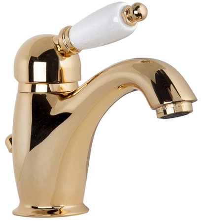 Смеситель для раковины Gattoni Orta 2746/27D0 OLD Золото 24 карат 