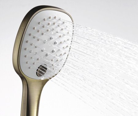 Душевой комплект WasserKRAFT A16040 светлая бронза 