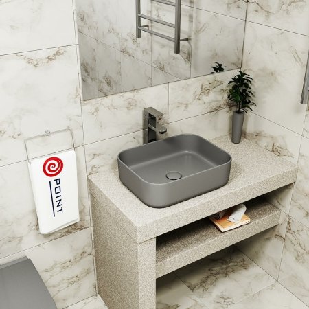 Раковина-чаша Point Меркурий 50 PN43832GM Графит 