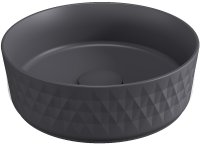 Раковина-чаша Allen Brau Fantasy Romb 36 4.11033.AN Антрацит