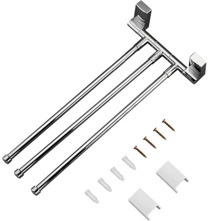 Полотенцедержатель Frap F18 F1813 поворотный Хром 