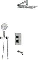 Душевая система WasserKRAFT Alme A171519 Thermo с термостатом Хром