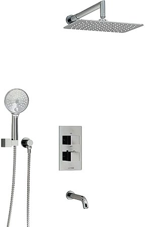 Душевая система WasserKRAFT Alme A171519 Thermo с термостатом Хром 