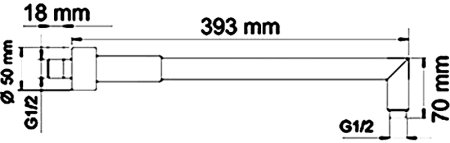 Душевая система WasserKRAFT Alme A171519 Thermo с термостатом Хром 
