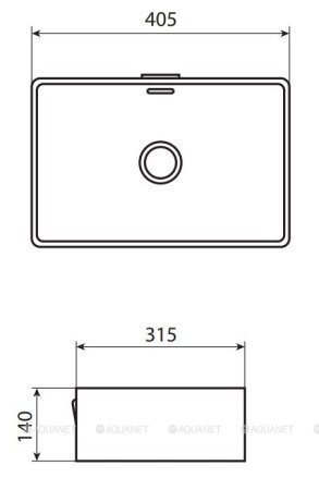 Раковина-чаша Allen Brau Fantasy 40 4.11001.20 Белая 