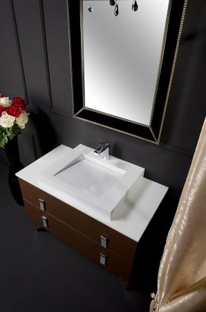 Столешница под раковину Boheme Armadi Art NeoArt 100 851-100 Белая 