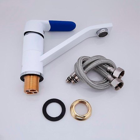 Смеситель для кухни Frap H34 F4534 Белый Хром 