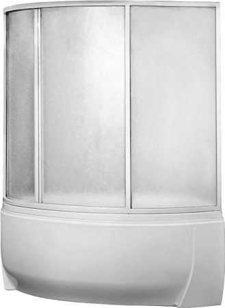 Акриловая ванна Bas Флорида 160x90 см R с гидромассажем 