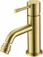 Смеситель для биде Boheme Uno 466-MG Золото матовое