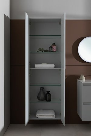 Шкаф пенал Allen Brau Eclipse 60 1.E1006.PWM подвесной Папирус матовый 