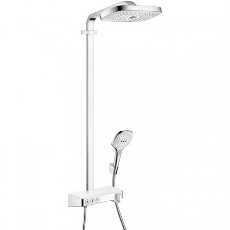 Душевая система Hansgrohe Raindance Select E 27127400 Белый Хром 