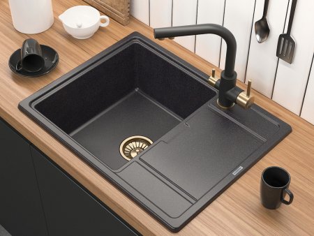 Мойка кухонная Paulmark Weimar PM216550-BL черный 