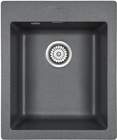 Мойка кухонная Paulmark Leer PM104249-DG графит 