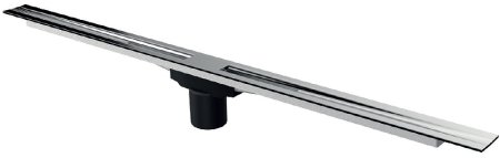 Душевой лоток Berges Simpel 600 090011 с решеткой Хром матовый 