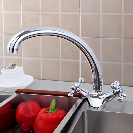 Смеситель для кухни Frap H19 F4219 Хром 