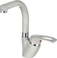 Смеситель для кухонной мойки Granula GR-1824 базальт