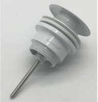 F9F Донный клапан универсал. (БЕЛЫЙ) GANZER (50/1шт)