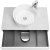 Тумба под раковину Aquaton Марбл 80 1A276201MH4C0 подвесная Слэйт Белый матовый 