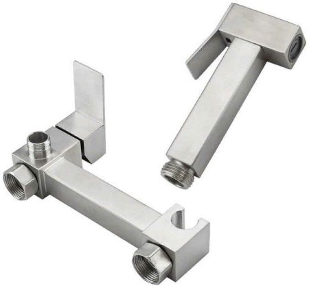 Гигиенический душ со смесителем Frap F7504-5 Сатин 