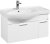 Тумба под раковину Aquaton Инди 80 1A188401ND010 подвесная Белая 