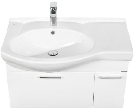 Тумба под раковину Aquaton Инди 80 1A188401ND010 подвесная Белая 