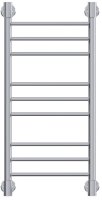 Полотенцесушитель электрический Energy Ergo2 P 850x400, форма лесенка прямая, цвет хром, скрытое/наружное подключение, 850мм x 434мм