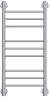 Полотенцесушитель электрический Energy Ergo2 P 850x400, форма лесенка прямая, цвет хром, скрытое/наружное подключение, 850мм x 434мм 