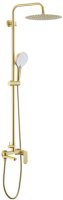 Душевая система Raglo R10.24.03, сатин золотой