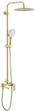 Душевая система Raglo R10.24.03, сатин золотой 