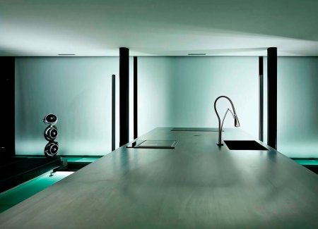 Смеситель для кухни Paini Hybrid HKPW557IKKM Никель Серый 