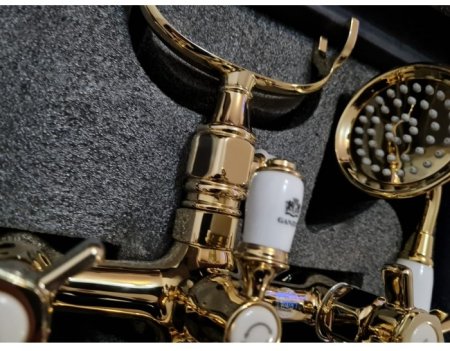 Cмеситель для ванны GANZER GZ15032-E GOLD 