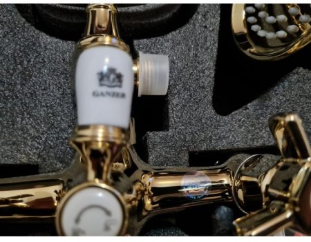 Cмеситель для ванны GANZER GZ15032-E GOLD 