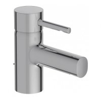 Смеситель для раковины Jacob Delafon CUFF E98297-CP без донного клапана 