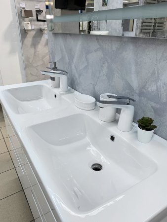 Смеситель Timo Olivia 3261/00-16F для раковины, хром-белый 