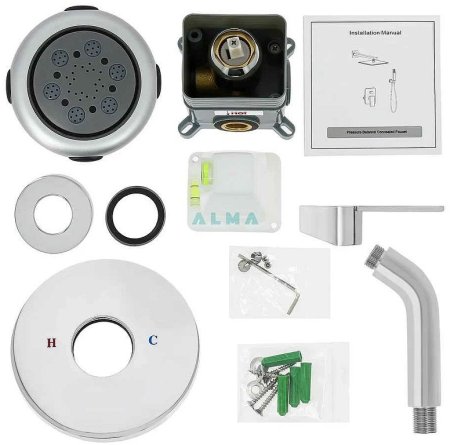 Душевая система ALMAes Bartin TVZ-0896 Хром 