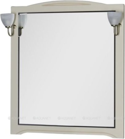Зеркало Aquanet Луис 110 бежевый 