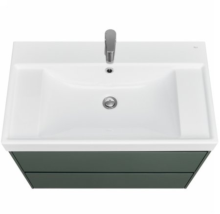 Тумба под раковину Roca Ona 80 A857630513 подвесная Зеленая матовая 