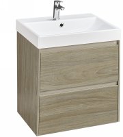 Тумба под раковину Roca Ona 60 A857613511 подвесная Темный вяз