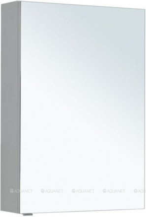 Зеркальный шкаф Aquanet Алвита New 60 Серый 