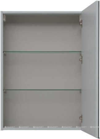 Зеркальный шкаф Aquanet Алвита New 60 Серый 