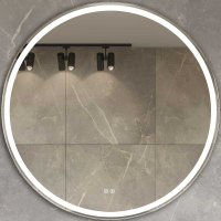 Зеркало Vincea 80 VLM-3DE800-2 с подсветкой c сенсорным выключателем, диммером и антизапотеванием Зеркало Vincea 80 VLM-3DE800-2 с подсветкой c сенсорным выключателем, диммером и антизапотеванием