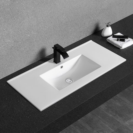 Раковина CeramaLux YJ803-100 врезная 