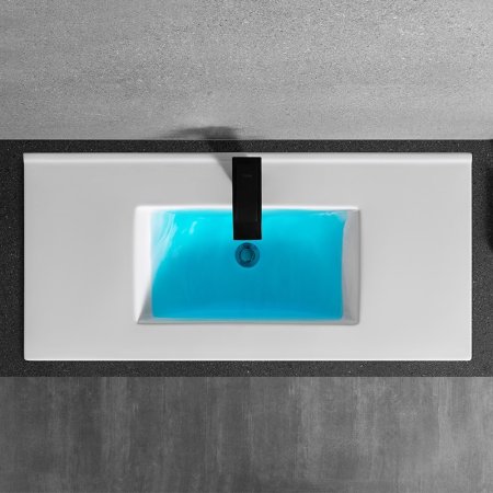 Раковина CeramaLux YJ803-100 врезная 