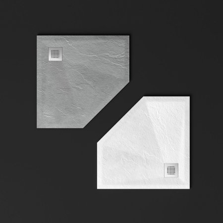 Душевой поддон из искусственного камня Vincea 90x90 VST-4SP9090W Белый матовый 